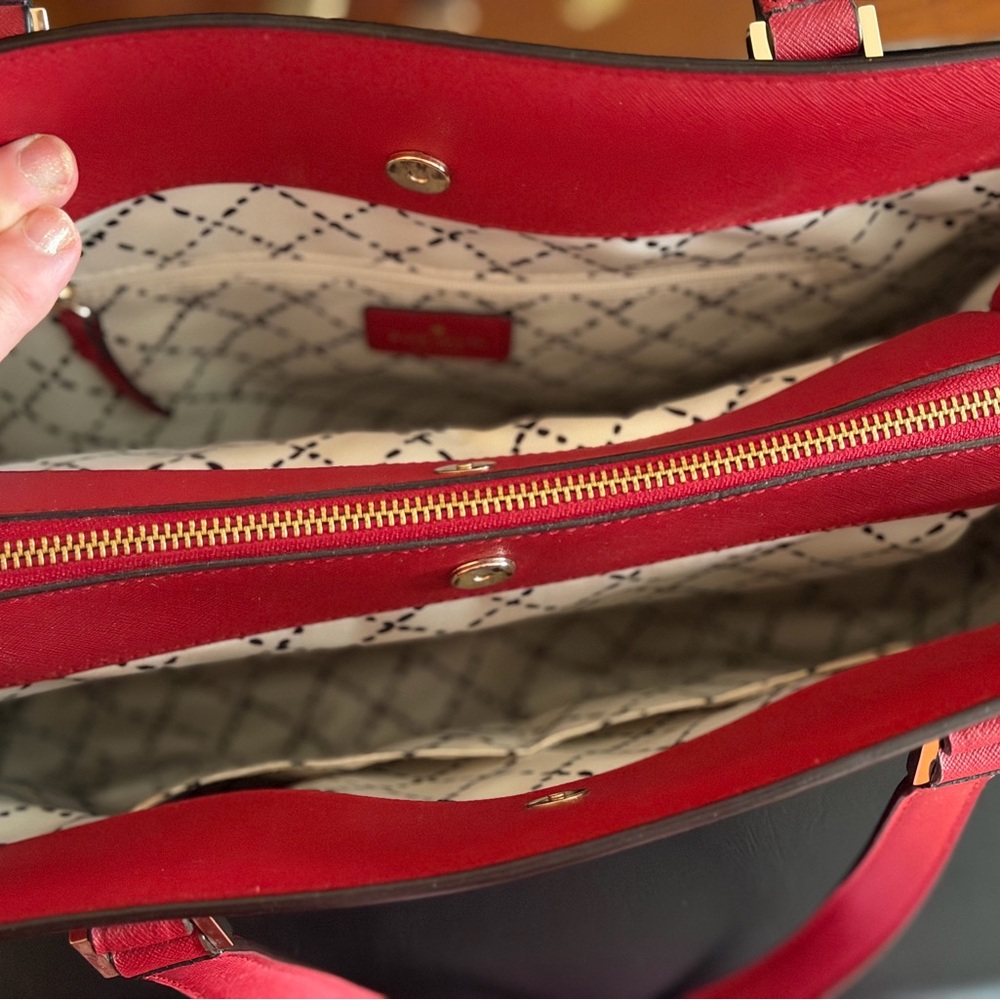 Kate Spade Cherry Red Handbag - Picture 3 of 5